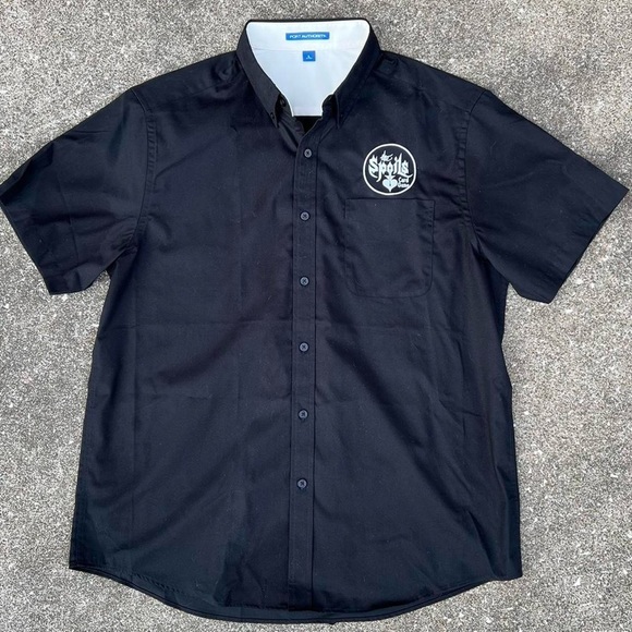 The Spoils Button-down Short Sleeve Shirt - Picture 1 of 4